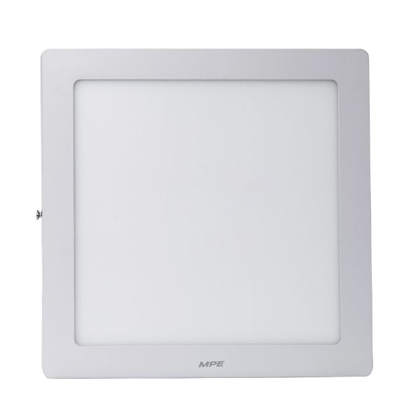 Led panel vuông nổi trần 3 màu 18W MPE SSPL-18/3C