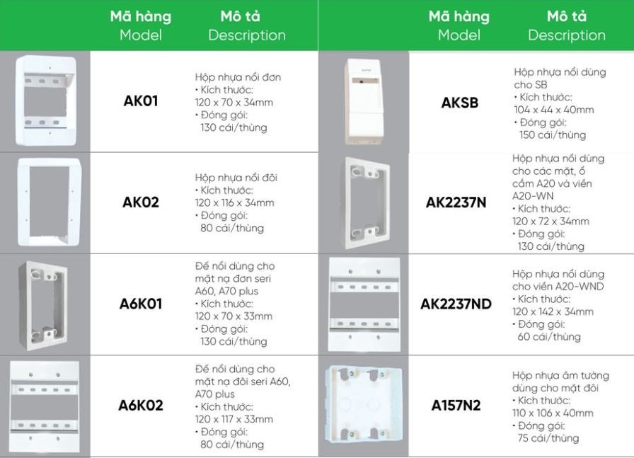 Đế nổi dùng cho mặt nạ đôi MPE A6K02,....