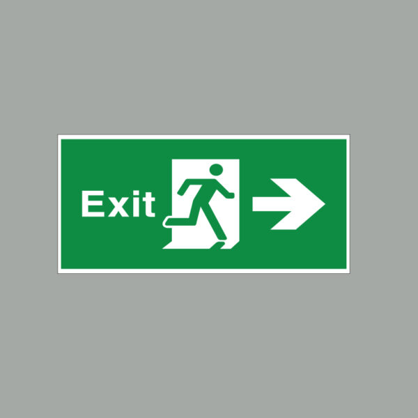 Phụ kiện đèn led exit đa năng MPE PKEXR 1 mặt phải