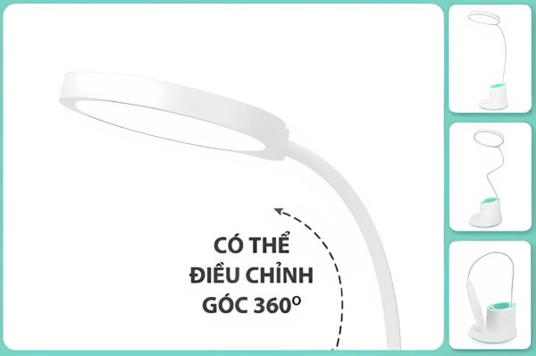 Cần đèn xoay 360°