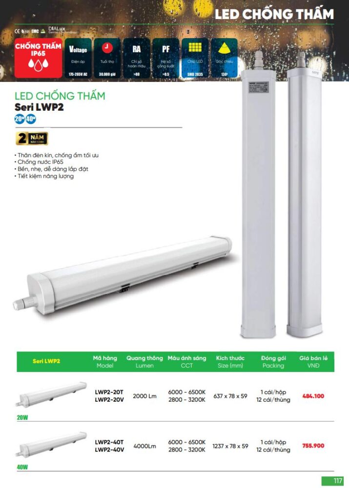 tuyp led mpe 12