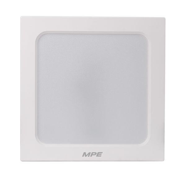 Led Panel vuông ốp nổi 12W MPE SSPL2-12/3C