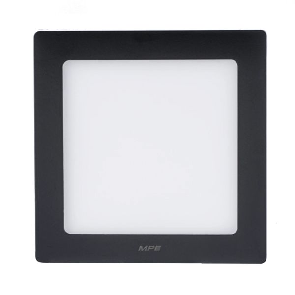 Led panel vuông ốp nổi 12W MPE SSPLB2-12/3C